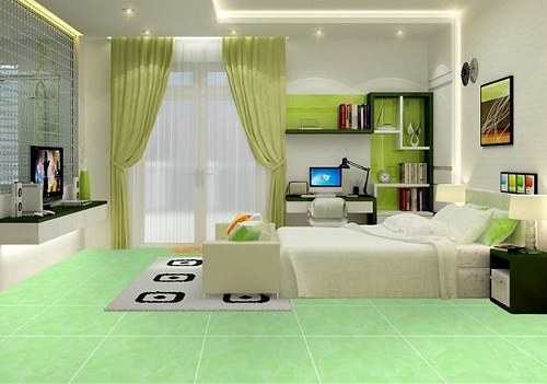 Nên chọn gạch lát nền màu gì cho phòng ngủ Đẹp, sang trọng, hiện đại