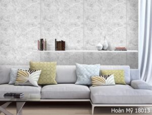 Gạch ốp tường phòng khách 40×80 Đẹp – Bền vững