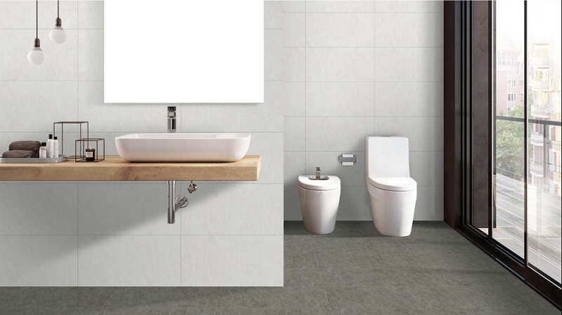 Hướng dẫn cách chọn gạch lát nền nhà tắm Đẹp, Chống trơn tốt